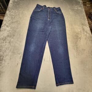 Vintage Levi's Jeans Womens 16 Blue Tapered Relaxed High Rise Dark Wash 80s